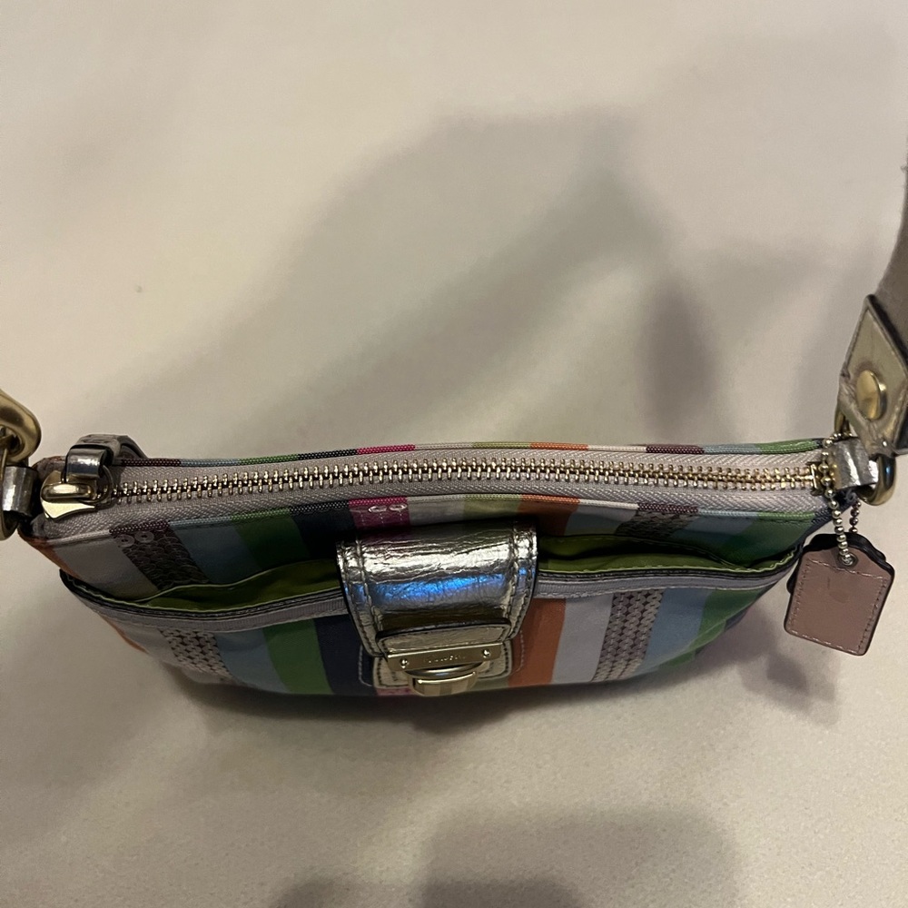 Coach 65th Anniversary Edition Legacy Striped Crossbody Bag with Wallet Set - Picture 8 of 16